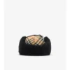 Gorra de cazador de lana a cuadros
