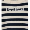 Jersey de lana a rayas con logotipo