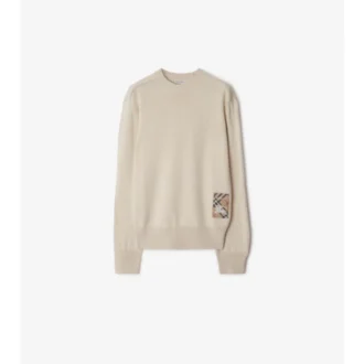 Jersey de lana con etiqueta