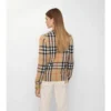 Jersey de lana de cachemira a cuadros