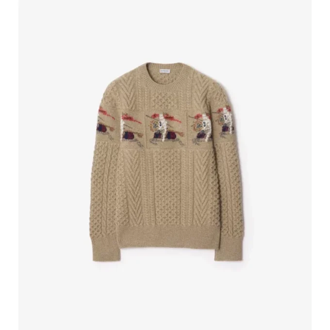 Jersey de lana de punto Aran EKD