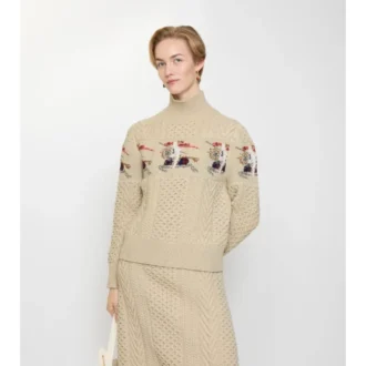 Jersey de lana de punto Aran EKD