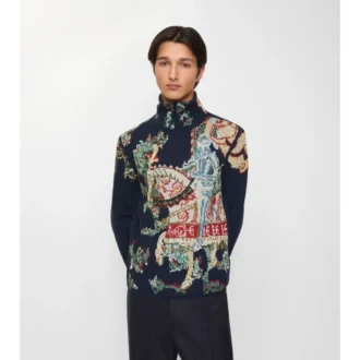 Jersey de lana Heraldic Knight