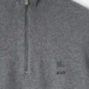 Jersey de mezcla de cachemira con media cremallera