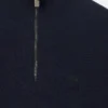 Jersey de mezcla de cachemira con media cremallera