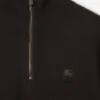 Jersey de mezcla de cachemira con media cremallera