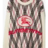 Jersey de mezcla de lana con estampado de rombos