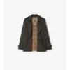 Kensington extra corta de Tropical Gabardine Trench Coat