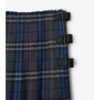 Kilt midi de lana a cuadros