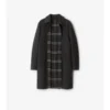 Mid-Length Wool Car Coat