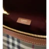 Mini neceser con estampado de cuadros