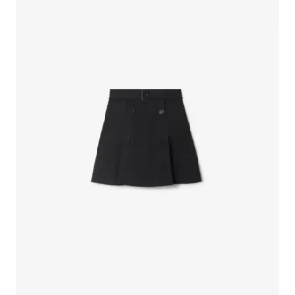 Minifalda tipo gabardine