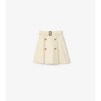 Minifalda tipo gabardine