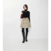 Minifalda tipo gabardine