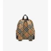 Mochila pequeña con estampado de cuadros