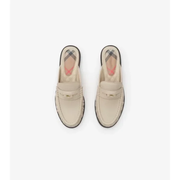 Mules de piel Cadet