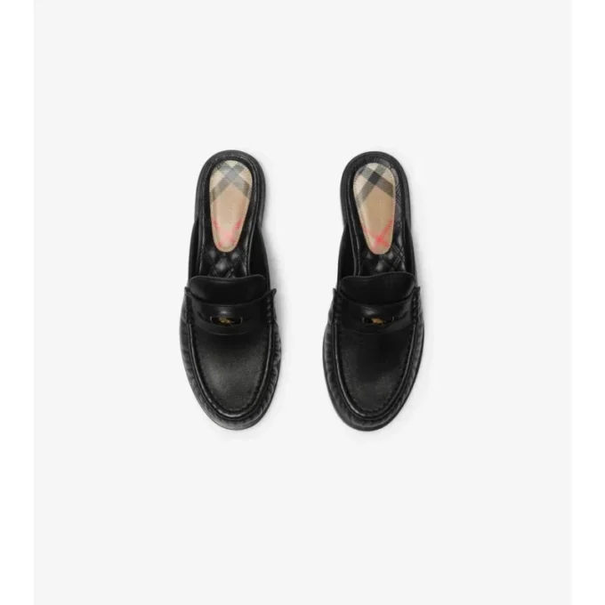 Mules de piel Cadet