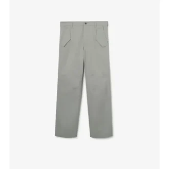 Pantalones cargo de sarga de algodón