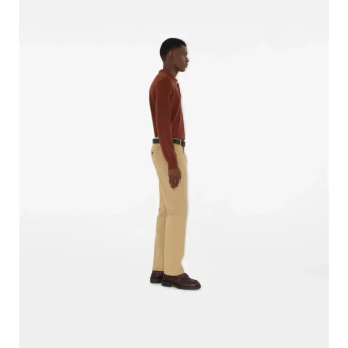 Pantalones chinos de algodón