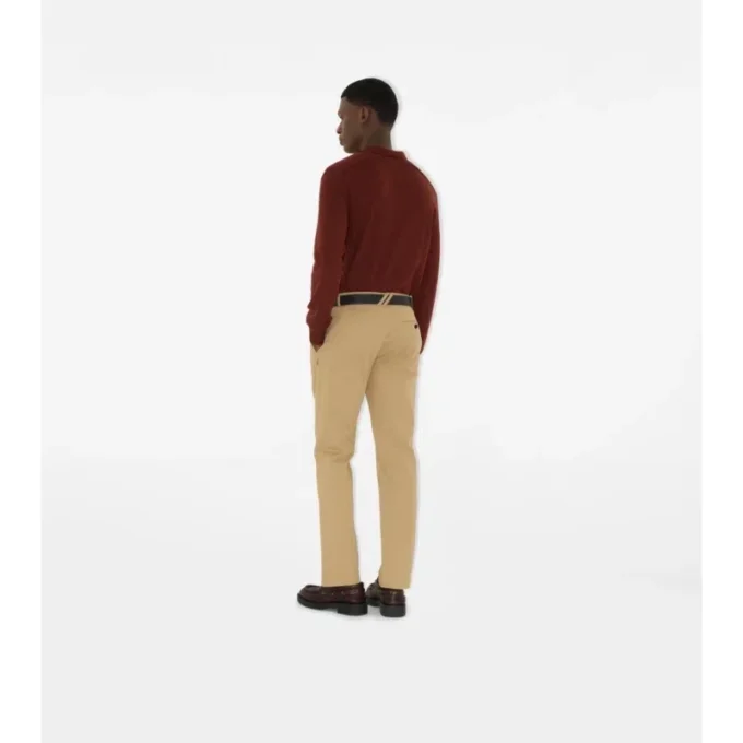 Pantalones chinos de algodón