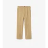 Pantalones chinos de sarga de algodón