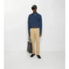 Pantalones chinos de sarga de algodón