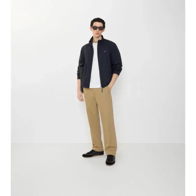 Pantalones chinos de sarga de algodón