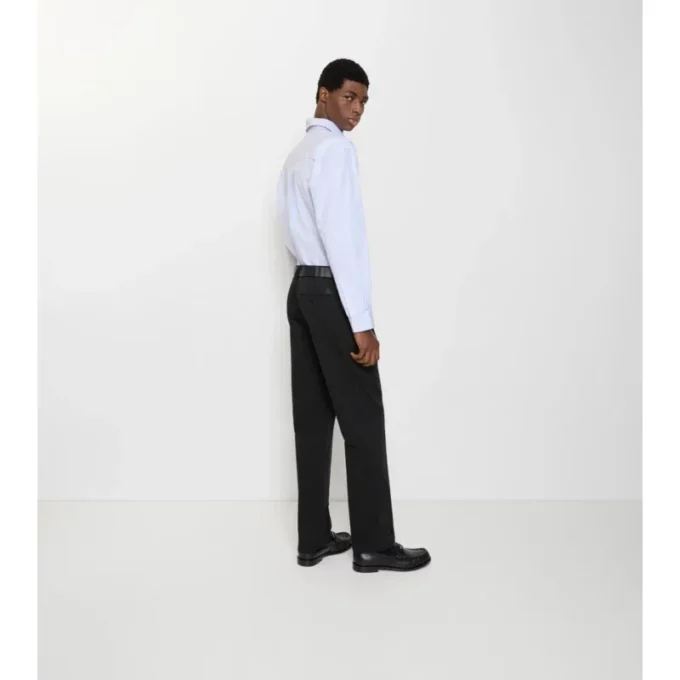 Pantalones chinos de sarga de algodón