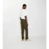 Pantalones chinos de sarga de algodón