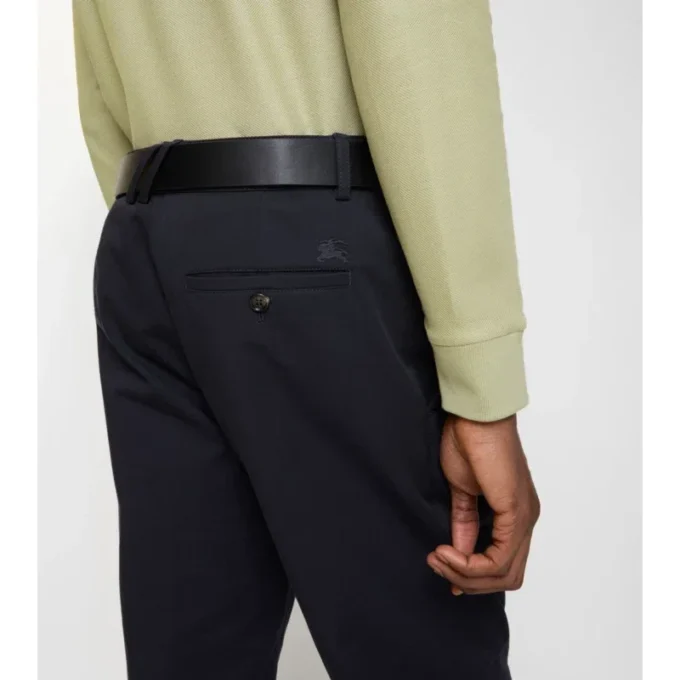 Pantalones chinos de sarga de algodón