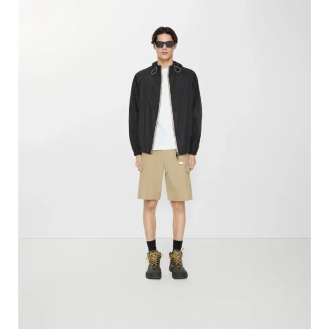 Pantalones cortos cargo de nailon