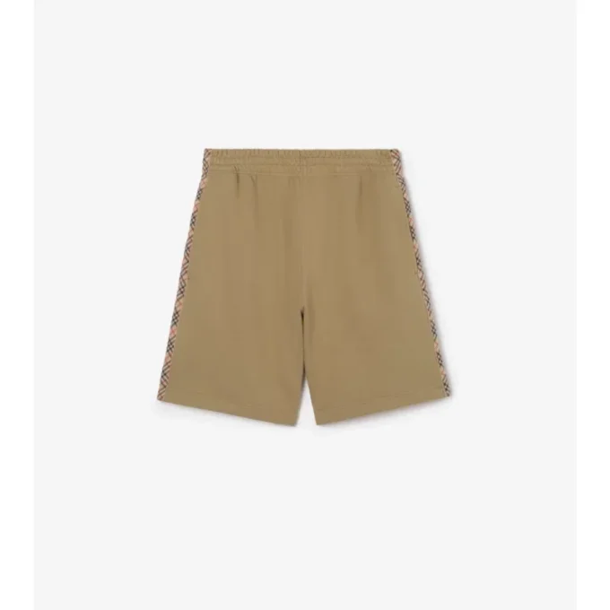 Pantalones cortos de algodón a cuadros
