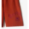 Pantalones cortos de algodón con logotipo gótico