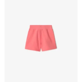 Pantalones cortos de algodón con ribete de cuadros