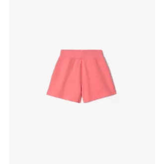 Pantalones cortos de algodón con ribete de cuadros