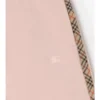 Pantalones cortos de algodón con ribete de cuadros