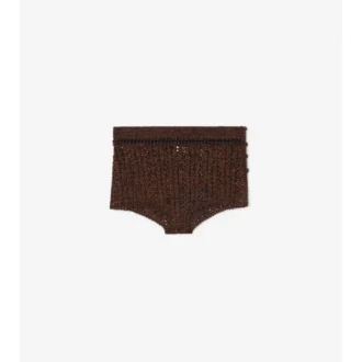 Pantalones cortos de algodón Moulina de ganchillo