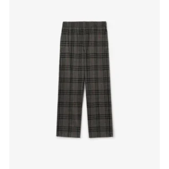 Pantalones de chándal con estampado de cuadros
