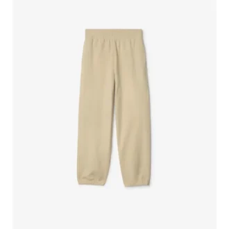 Pantalones de chándal de algodón Check Label