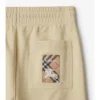 Pantalones de chándal de algodón Check Label