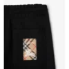 Pantalones de chándal de algodón Check Label