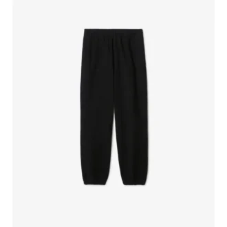 Pantalones de chándal de algodón con etiqueta de cuadros