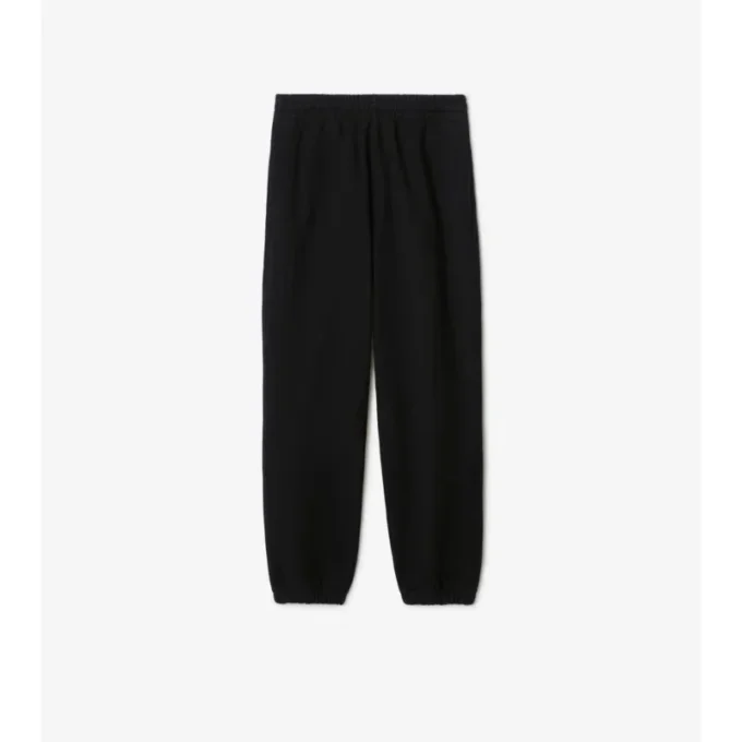 Pantalones de chándal de algodón con etiqueta de cuadros