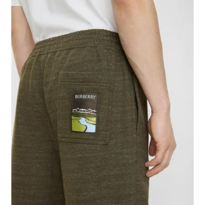 Pantalones de chándal de algodón con etiqueta Landscape