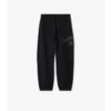 Pantalones de chándal de algodón con logotipo gótico