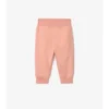 Pantalones de chándal de algodón con ribetes de cuadros