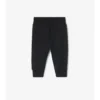 Pantalones de chándal de algodón con ribetes de cuadros