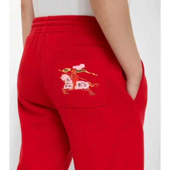 Pantalones de chándal de algodón EKD en acuarela