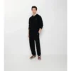 Pantalones de chándal de mezcla de lana