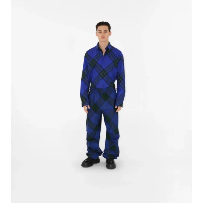 Pantalones de cuadros